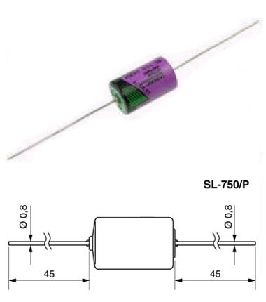 Tadiran SL-750/P Lithium