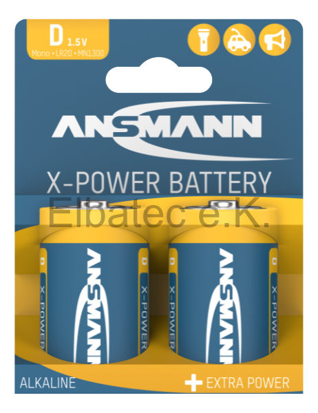 Ansmann X-Power LR20 D Mono 1.5V